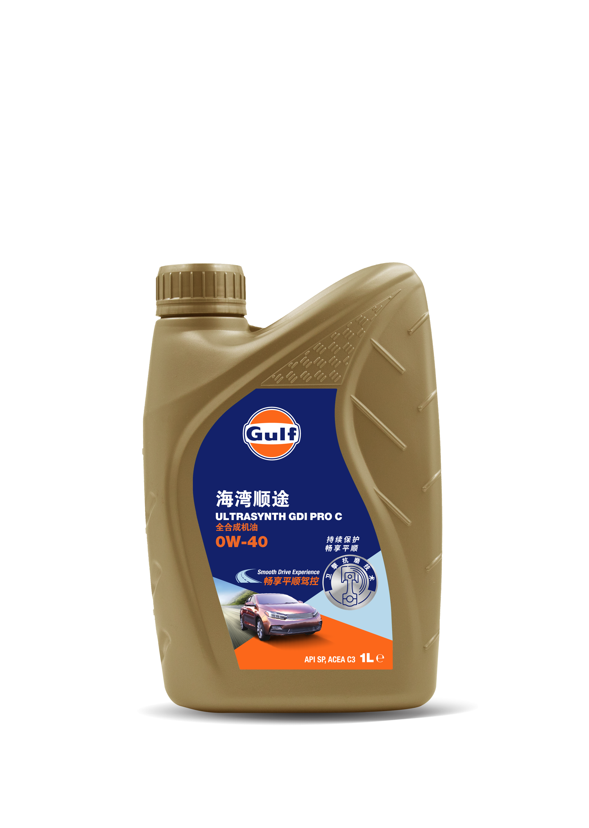 海灣順途全合成機油 0W-40
