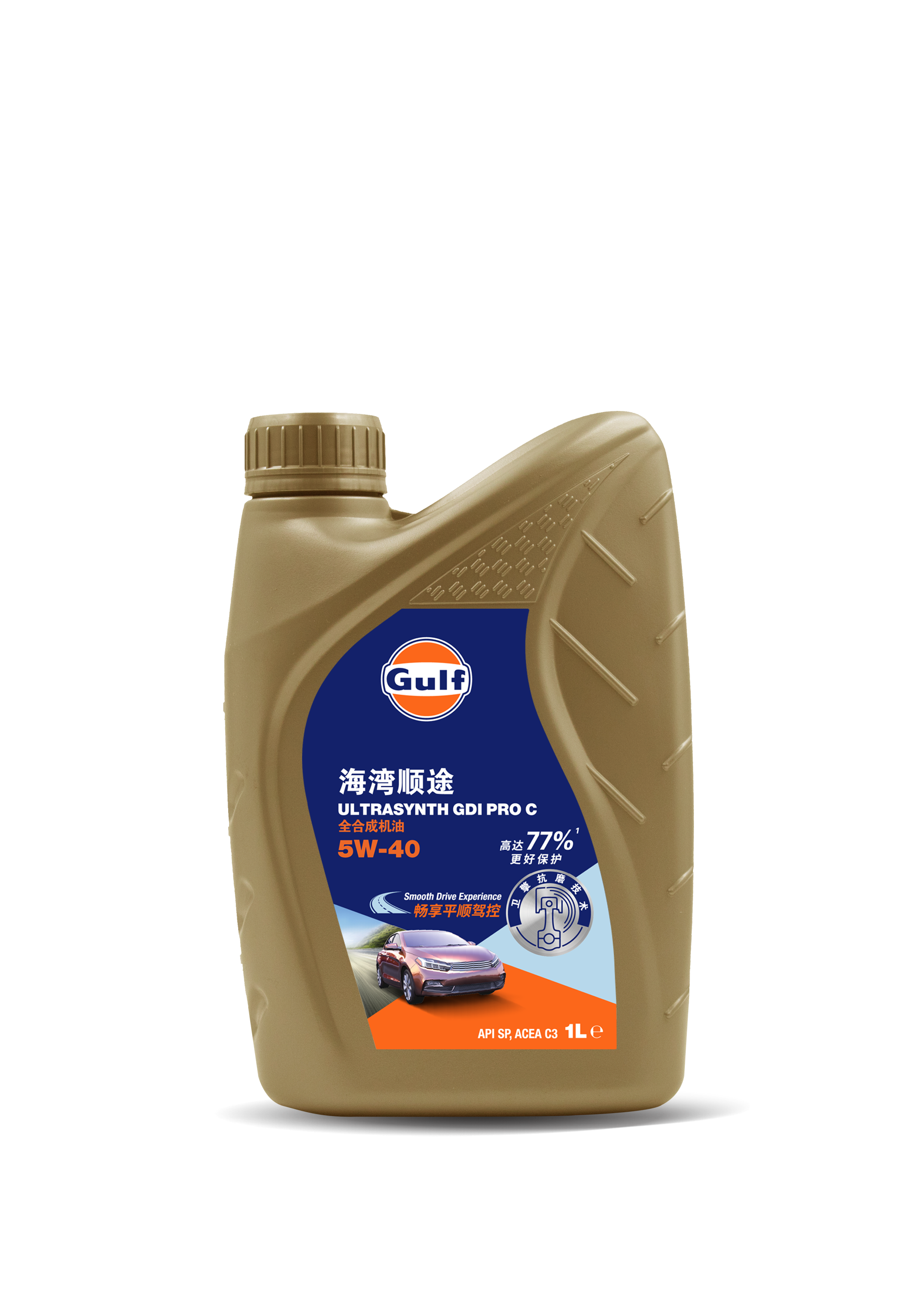 海灣順途全合成機油 5W-40